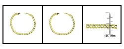 14k Yellow Gold Charm Bracelet