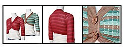 5-7-9 Junior's Crocheted Shrug Sweater
