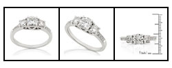 14k Gold 1/2ct TDW Diamond Engagement Ring
