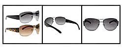 Adi Designs CE30087 Wire Frame Gradient Fashion Sunglasses