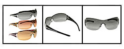Adi Designs Frameless Shield Sunglasses
