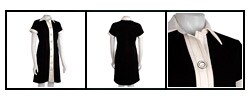Spense Women's Colorblock Shirt Dress