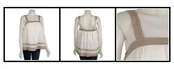 To The Max Beige Pleated Strap Cami Top