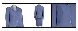 John Meyer Women's Plus Size 2-piece Skirt Suit