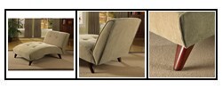 Lily Tawny Chaise Lounge Chair