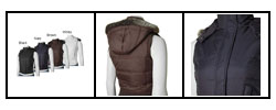 Ci Sono by Adi Junior's Quilted Vest with Faux Fur Hood