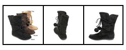 Next by Adi Children's Faux Suede Mukluk Boots