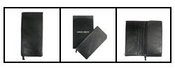 Giorgio Armani Black Leather Wallet