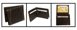 Black Money Clip Wallet