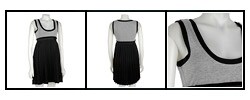 BCBGirls Kathleen Black Mini Dress