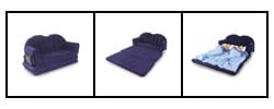 Easy Riser  Deluxe Sofa and Queen Size Air Bed