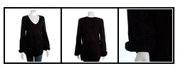 Margaret O'Leary Women's Deep V-neck Sweater