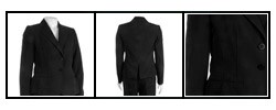 Nine West 2-piece Stretch Gabardine Jacket w/ Pant Suit