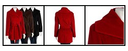 Ellen Tracy Wool Angora Pea Coat