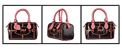Fendi 'Spalmati' Print 'Selleria' Mini Handbag