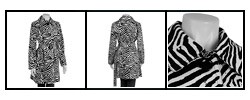 MICHAEL Michael Kors Zebra Print Rain Coat