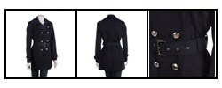 MICHAEL Michael Kors Short Trench Coat