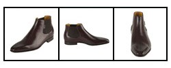 Gucci Chelsea Dark Brown Leather Men's Boots
