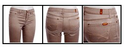 Bongo Jeans Satin Boot-cut Pants