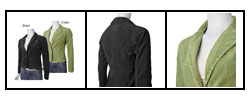 Squeeze Corduroy Stretch Junior's Blazer