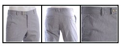 Michael Kors Men's Ticking Stripe Greenwich Pants
