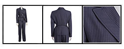 Larry Levine Women's Wrap 2-piece Pantsuit