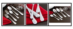 Pfaltzgraff Continental Bead 45-piece Flatware Set