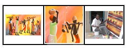 Thom Simon 'Going Home' Unframed Art (Malawi)