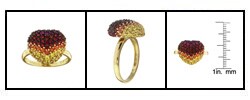 Encore by Le Vian 14k Gold Ruby and Sapphire Ring