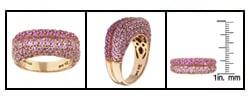 Encore by Le Vian 14k Pink Gold Pink Sapphire Ring