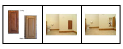 Hy-dit Toilet Plunger Closet with Upper Grade Wood Door Options