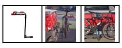 Grip Hitch Mounted Bike Carrier for Two Bikes