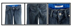 Fortune Denim Swarovski Crystal Button Nico Jeans