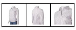 Finity Junior's Pink Striped Fitted Shirt