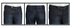 Level 99 Dorothy Extended Tab Jeans