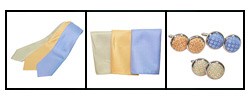 Boston Traveler JS Series Tie/ Hanky/ Cufflink Set