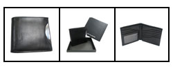 Zero Halliburton Men's Hipster Wallet with Window