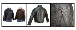 Men's Leather Mechanic's Jacket