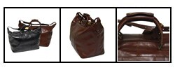 Leather Torino Euro Leather Travel Bag
