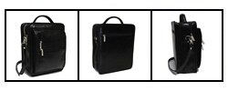 Torino Men's Leather Carry-on Bag