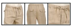 Martin Gordon Men's Linen Reactive Drawstring Pants
