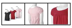 Energie Raw Edge Junior Baby Doll Top