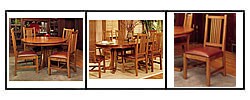 Mission Solid Oak 5-piece Dining Set