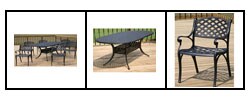 Nassau Black 7-piece Patio Dining Furniture Set