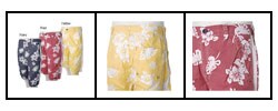 Arizona Men's Hawaiian Print Board Shorts