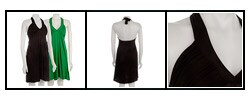 Tammy Mars Shirred Halter Dress