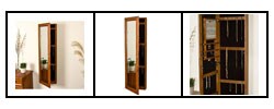 Carson Oak Jewelry Armoire