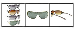 Adi Designs Unilens Wrap Fashion Sunglasses