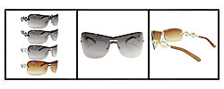Adi Designs CE2007 Frameless Fashion Sunglasses