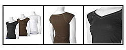 Anise Junior's V-neck Tunic Tee